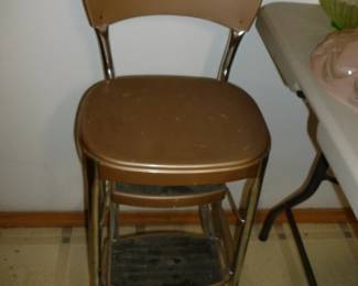 vintage step stool/chair