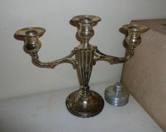sterling candelabra
