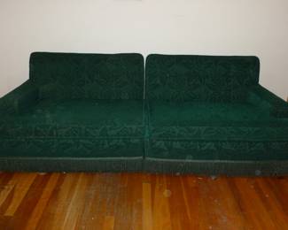 Mid-Century 2 piece sofa