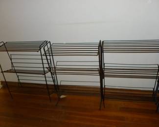 mid-century wire racks (4 of them)