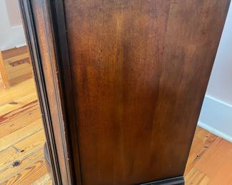 $175; Ashley Furniture "Campania" marble top 3-drawer dresser; approx. 34" x 38" x 19"; good condition