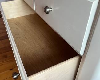 $150; Alexander Julian coastal cottage media cabinet by Vaughan-Bassett furniture; approx. 42" x 42.5" x 18"; good condition