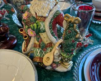 Fitz and Floyd Santa