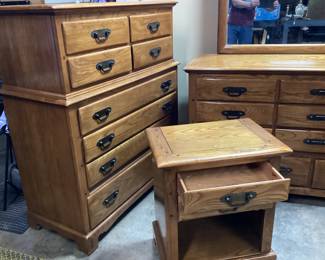  LINK TAYLOR COUNTRYSIDE 5PC BEDROOM SET FULL SIZE BED