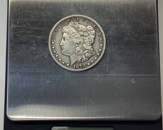 1879 CARSON CITY MORGAN SILVER DOLLAR BEAUTIFUL COIN