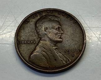 RARE 1909-S VDB, 1909 VDB IN 1909-1940 LINCOLN CENT BOOK. This Book Is Only Missing 1922-d (missing Mint Mark Error) Coin