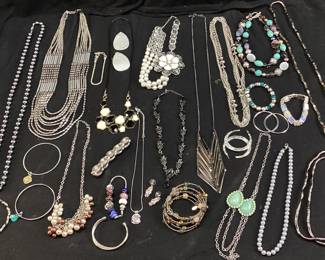ASSORTED COSTUME JEWELRY, CHICOâ€™S, CHARMING CHARLIE