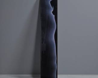 Suzzette Urs Signed Reverse Acrylic Glass Art Dated 1988