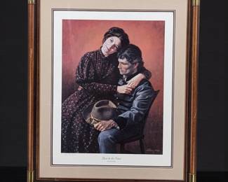 Pencil Signed Don Stivers (American, 1926-2009) Limited Ed. 196/1000 Lithograph