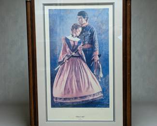 Pencil Signed Don Stivers (American, 1926-2009) Limited Ed. 61/1000 Lithograph "Duty Calls"