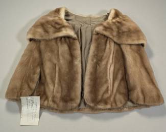 Vintage Autumn Haze Natural Brown Mink Stole