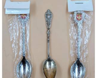 3 Sterling Silver Spoons Weighing 42.5g Total