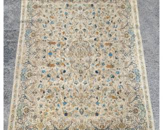 Very Large Persain Hand Knotted Wool Rug