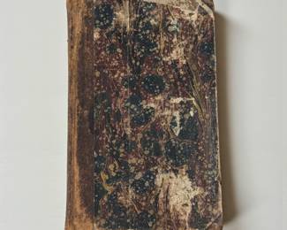 An Old German Bible / Devotions Book by Michael Billmeyer, 1812