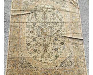 Large Persain Hand Knotted Wool Rug