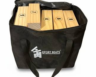 Giant Tumbling Tower Game