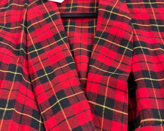 Vintage clothes in large booth are 50% off