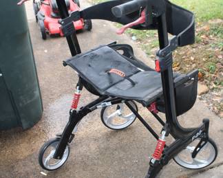 Drive Rollator with shock absorbers