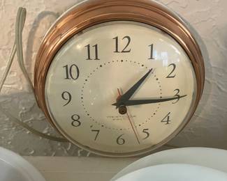 Westclock copper wall clock
