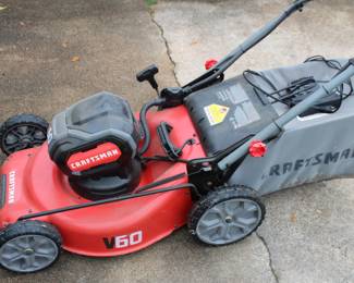 V60 Craftsman battery-powered lawn mower