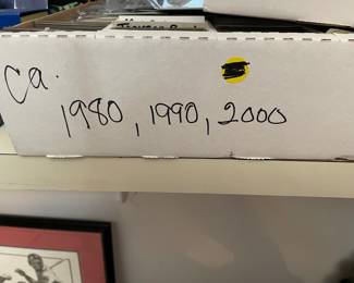 $250.00. BASEBALL, PLUS and BALLS. FIRM! LOT SALE ONLY!!! NO EXCEPTIONS - NO PICKING THROUGH. ca. 1980-2000. Famous and semi-famous. Some rare Tiger Woods cards.
