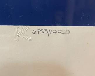 $500.00. LIMITED EDITION, signed and numbered by artist Vintage New Orleans Jazz and Heritage Festival Poster - 10th Anniversary (1979)