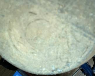 $400. ca. 1962 June Jordon signed, large pottery vase. Ms Jordon taught at University of West Florida 1965-1972. She now a renown painter