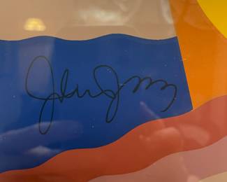 $500.00. LIMITED EDITION, signed and numbered by artist Vintage New Orleans Jazz and Heritage Festival Poster - 10th Anniversary (1979)