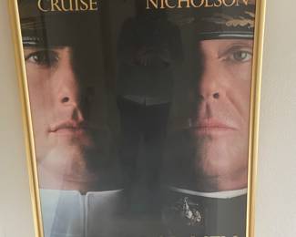 $400. Framed movie posted autographed by Rob Reiner