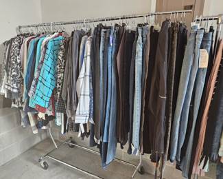 Tagged Shirts and Pants