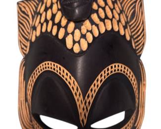 Angola African Black Wood Mask