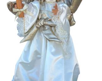 Vintage Animated Angel Christmas Figurine