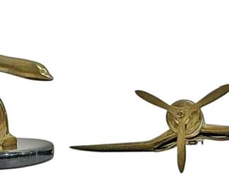 Brass Airplanes Boeing 727 and Propeller