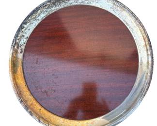 Wm Rogers Silver Plate Formica Tray