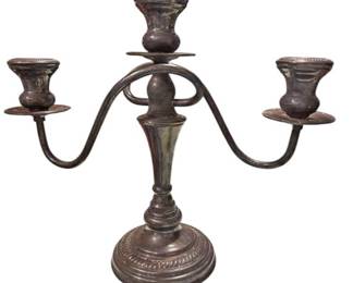 Silver Plate Candelabra