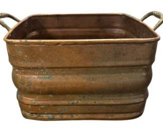 Turkey Solid Copper Planter Pot