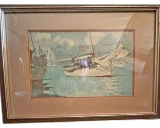 vWinslow Homer Fishing Boats