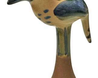 Mexican Folk Art Bird Pottery