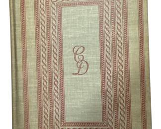 Vintage 1938 Dickens Pickwick Club Book