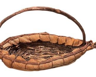 Hand Crafted Coconut Husk Basket