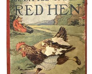 Antique 1922 The Little Small Red Hen Book