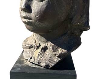 Vintage Edition Head of Coco Sculpture