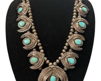 Replica Squash Blossom Necklace