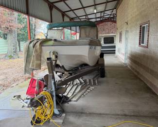Boat with trailer