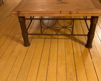 Solid as a rock coffee table.