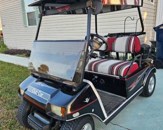 2003 Club Car - 3 New Batteries (the other 3 are two years old)
New Lights, New Wiring, New Horn, 10" All Aluminum Rims - RUNS GREAT! 