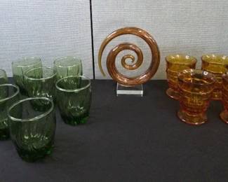 Vintage Anchor Hocking, Indiana Murano Glass