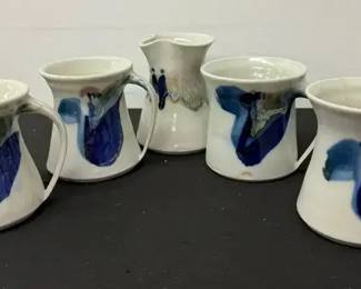 Five Piece Arden Hill Pottery Coffee Set