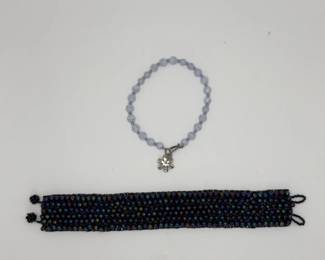 Two Hand Crafted 8 Bracelets