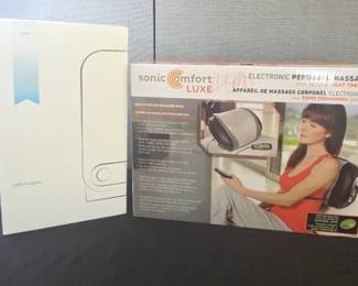 Sonic Comfort Luxe Personal Massager And Yogin Humidifer